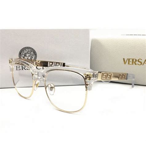 buy versace glasses|clear Versace glasses on face.